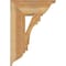 Ekena Millwork Merced Traditional Rough Sawn Bracket, Western Red Cedar, 6"W x 18"D x 26"H BKT06X18X26MRC01RWR - alternate 4